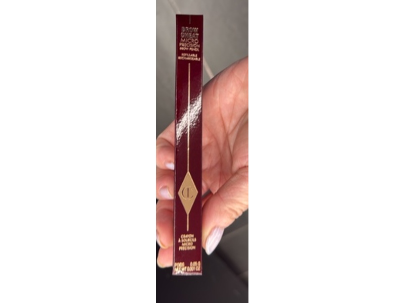 Charlotte Tilbury Brow Cheat Precision Pencil, Natural Black, 0.001 oz/0.05 oz