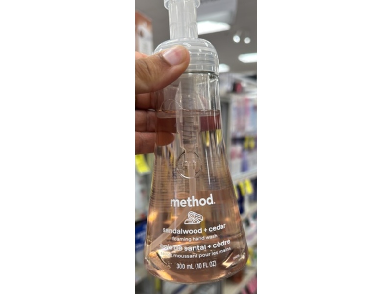 Method Foaming Hand Wash, Sandalwood + Cedar, 10 fl oz/300 mL