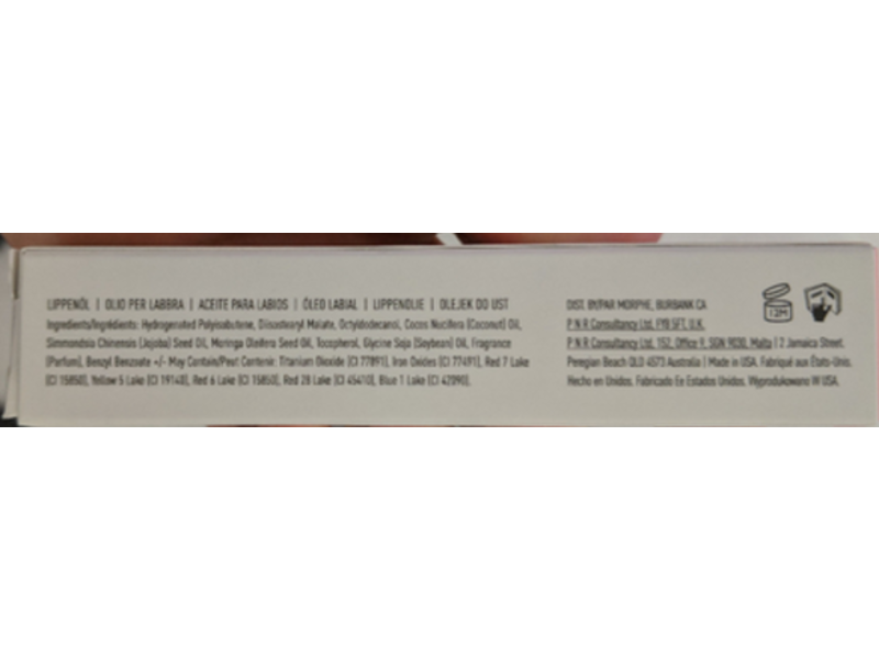 Morphe Glassified Lip Oil, Mirror Mirror, 0.29 fl oz/8.5 mL