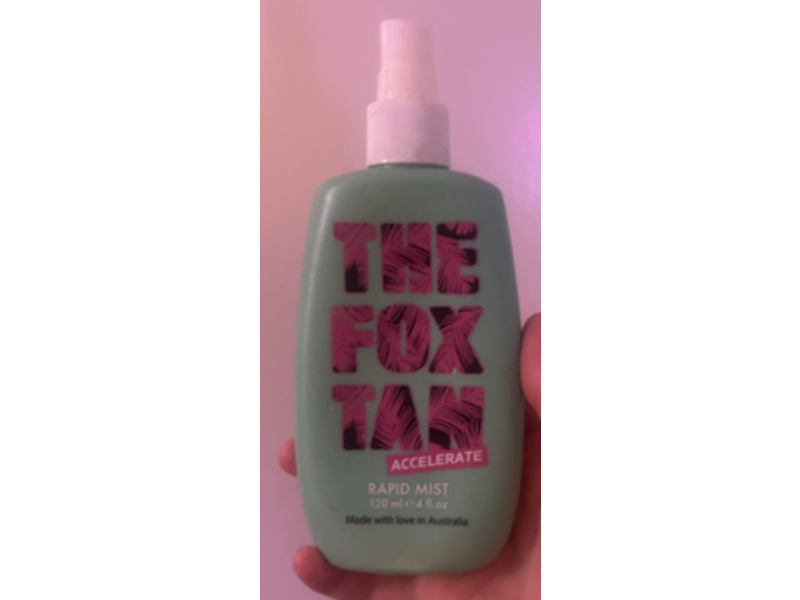 The Fox Tan Rapid Tanning Mist, Accelerate, 120 mL