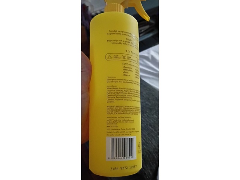 Safely Universal Cleanser, Bright, 28 fl oz/828 mL