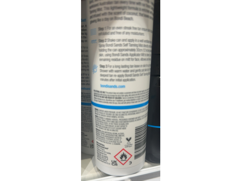 Bondi Sands Self Tanning Mist, Light/Medium, Coconut Scent, 8.8 fl oz/250 mL