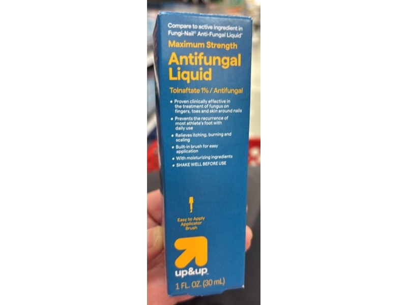 up&up Antifungal Liquid, Tolnaftate 1%, 1 fl oz/30 mL