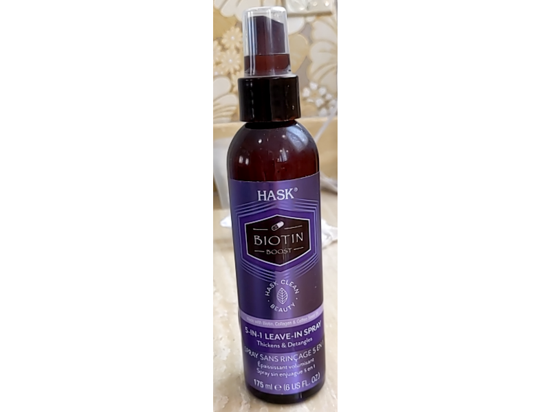 Hask Biotin Boost 5 - In - 1 Leave In Spray, 6 fl oz/175 mL