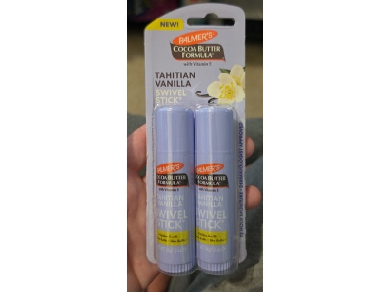 Palmer’s Cocoa Butter Formula Swivel Stick, Tahitian Vanilla, 0.5 oz/14 g