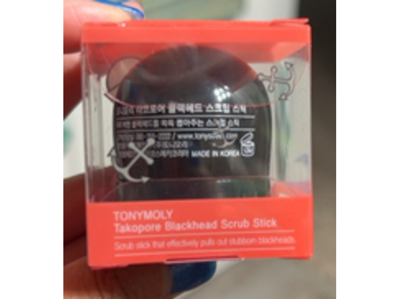 TonyMoly Takopore Blackhead Scrub Stick, 10 g