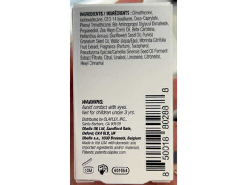 Olaplex No. 7 Bonding Oil, 1 fl oz/30 mL