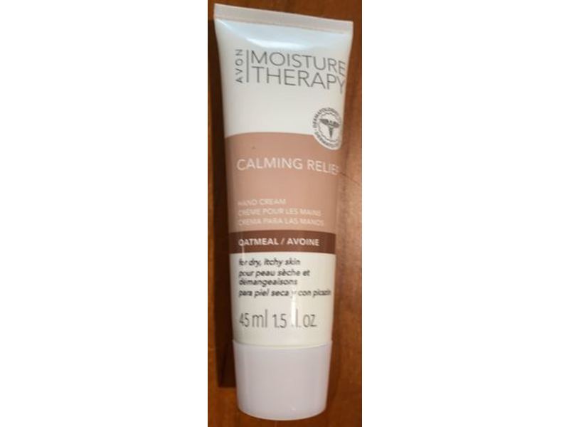 Avon Moisture Therapy Hand Cream, Calming Relief, Oatmeal / Avoine, 1.5 oz/45 mL