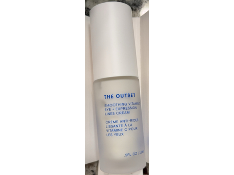 The Outset Smoothing Vitamin C Eye + Expression Lines Cream, 5 fl oz/15 mL