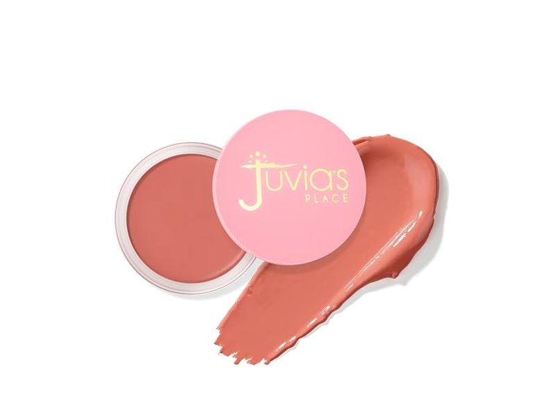 Juvia's Place Blushed Cream Blush, Charming Coral, 0.21 oz/6 g