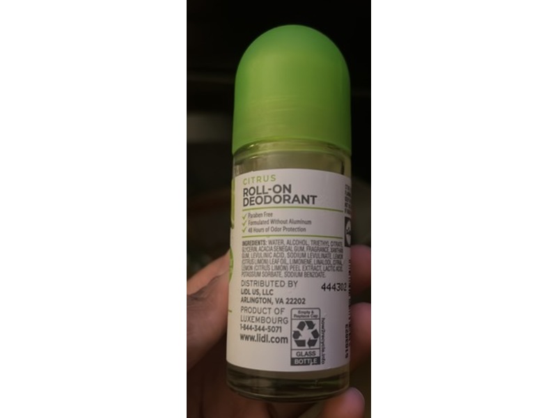 Cien Nature Roll-On Deodorant, 1.72 oz/49 g