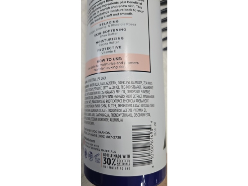 Dr Teal's Body Lotion, Stress Relief, 18 fl oz/532 mL