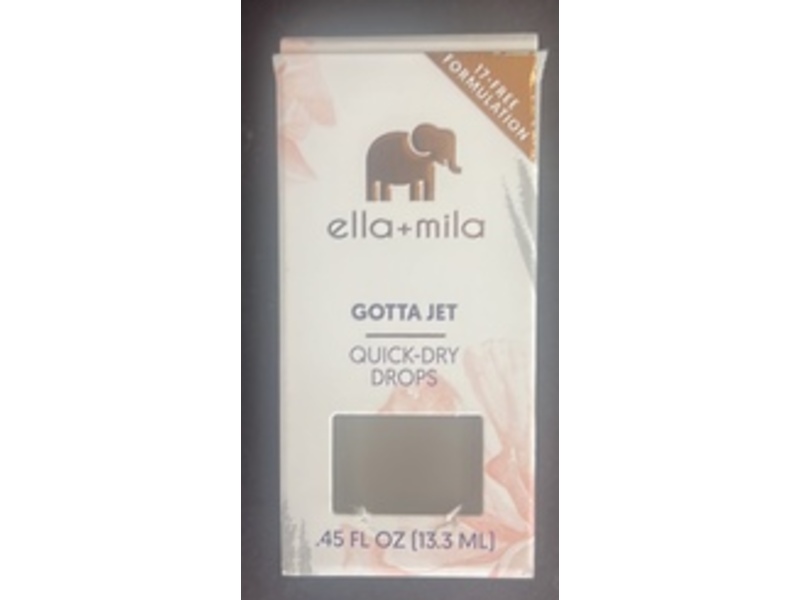 Ella+mila Gotta Jet Quick Dry Nail Drops, 0.45 fl oz/13.3 mL