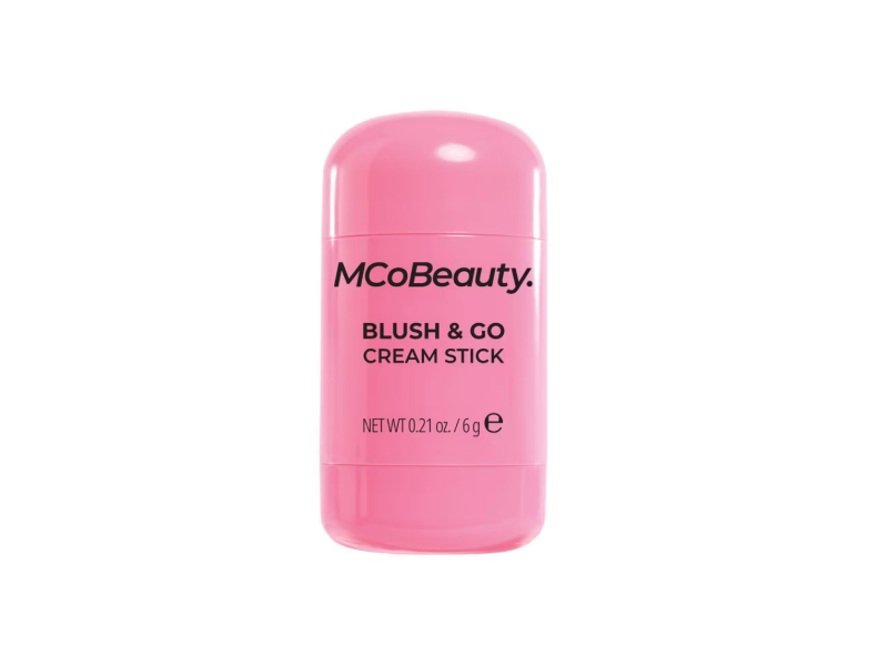 Mco Beauty Blush & Go Cream Stick, Hot Pink, 0.21 oz/6 g