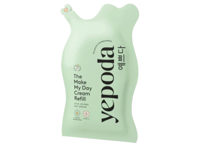 Yepoda The Make My Day Cream Refill, Cica Jojoba, 1.69 fl oz/50 mL