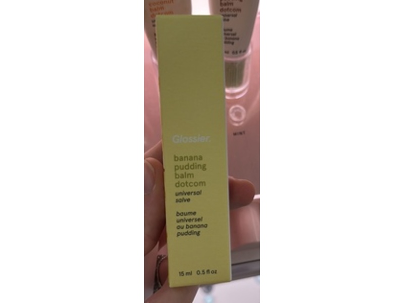 Glossier Dotcom Nourishing Lip Balm, Banana Pudding , 0.5 fl oz/15 mL