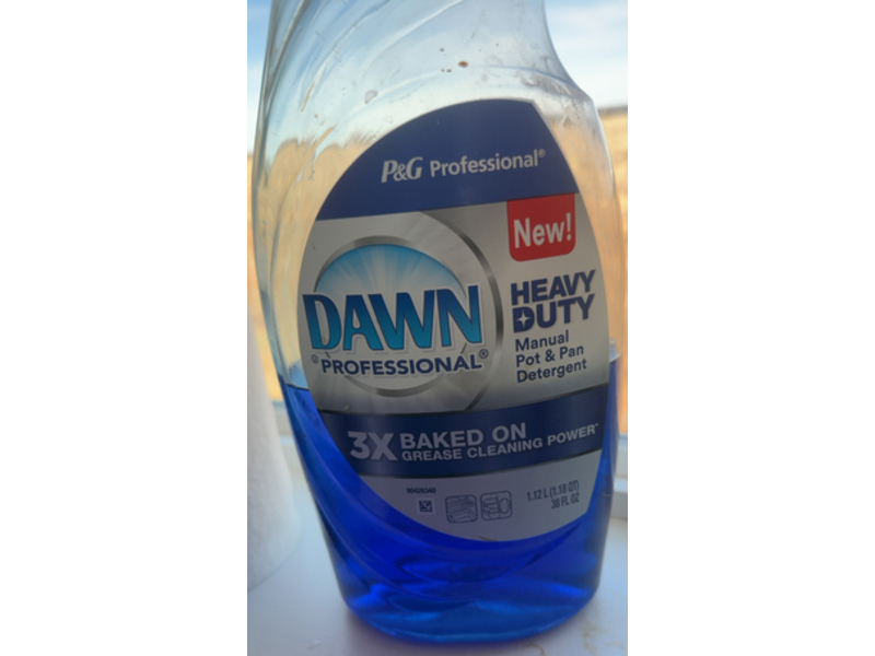 Dawn P&G Professional Manual Pot & Pan Concentrated Dish Detergent, 38 fl oz/1.12 L