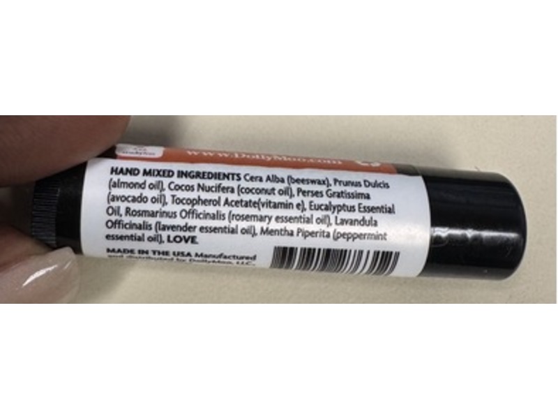 DollyMoo Lip Balm, Herbaceous, 0.15 oz/4.25 g