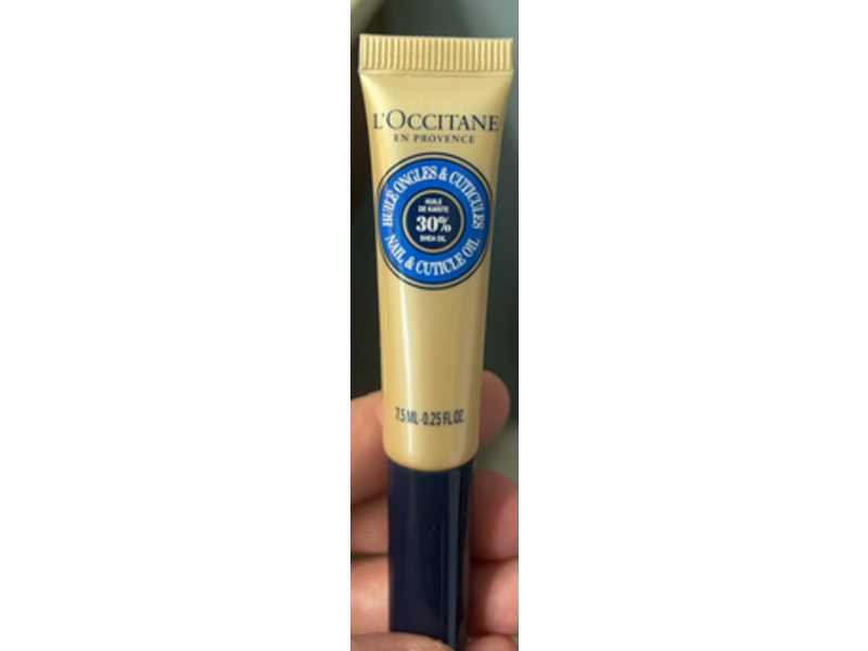 L'Occitane En Provence Nourishing Nail & Cuticle Oil, 30% Shea Oil, 0.25 fl oz/7.5 mL
