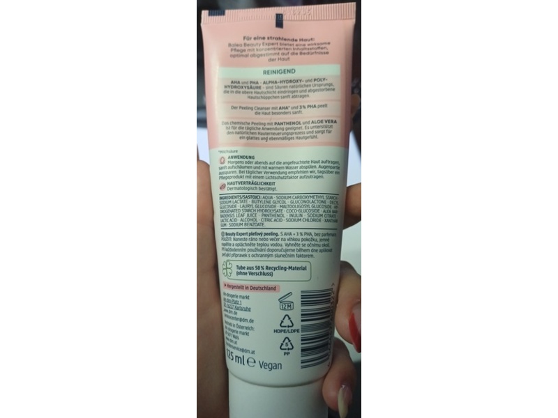 dm Balea Beauty Expert Peeling Cleanser, 125 mL