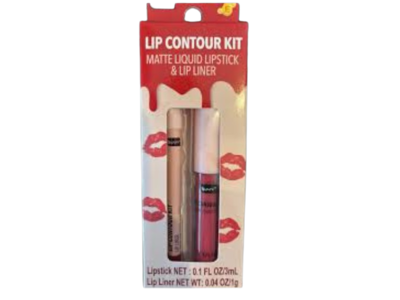 b.Pure Matte Liquid Lipstick & Lip Liner, Nude Mood, 0.1 fl oz/3 mL