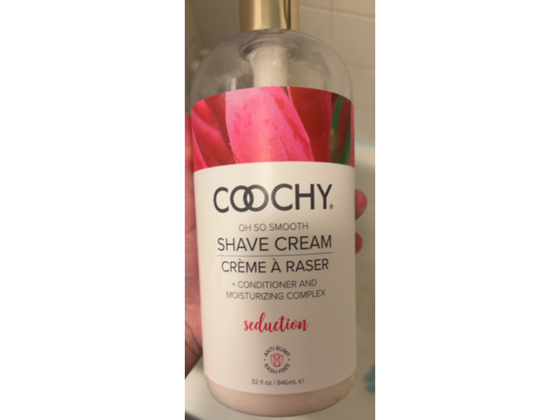 Coochy Oh So Smooth Shave Cream, Seduction, 32 fl oz/946 mL