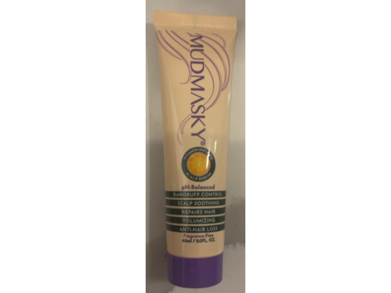 Mudmasky Vitamin - Infused Scalp Serum, 2.0 fl oz/60 mL