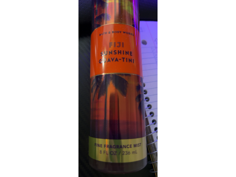 Bath & Body Works Fine Fragrance Mist Body Spray, Fiji Sunshine Guava - Tini, 8 fl oz/236 mL