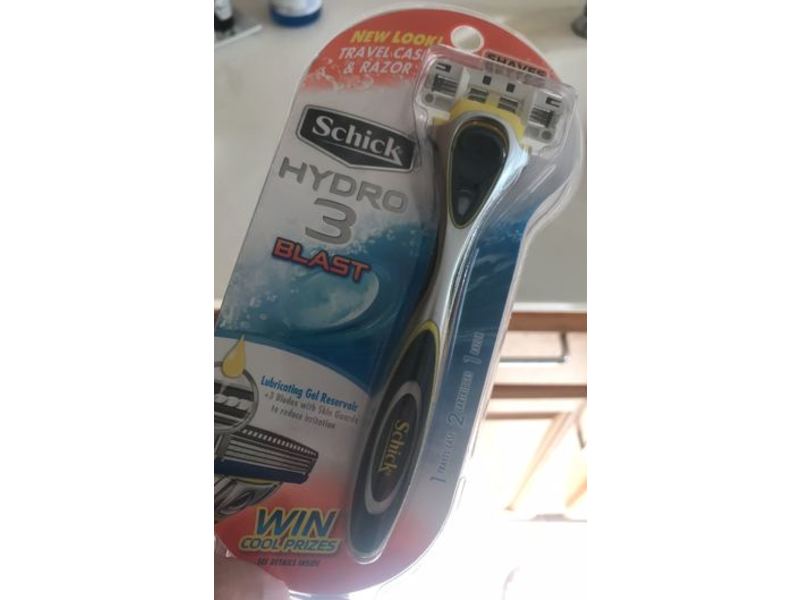 Schick Hydro 3 Blast Razor & Catridges