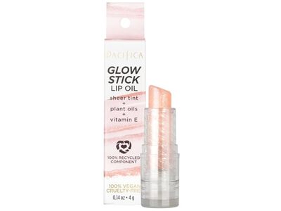 Pacifica Glow Stick Lip Oil, Pink Sheer 0.14 oz/4 g