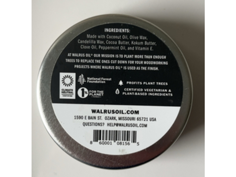 Walrus Oil Logger's Hand Salve, 2 oz/56 g