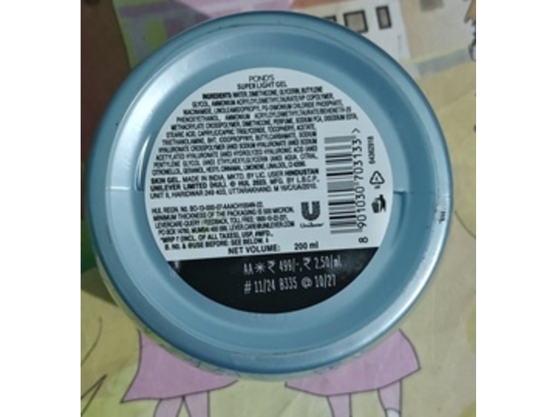 Pond's Hydra Miracle Super Light Gel, 200 mL