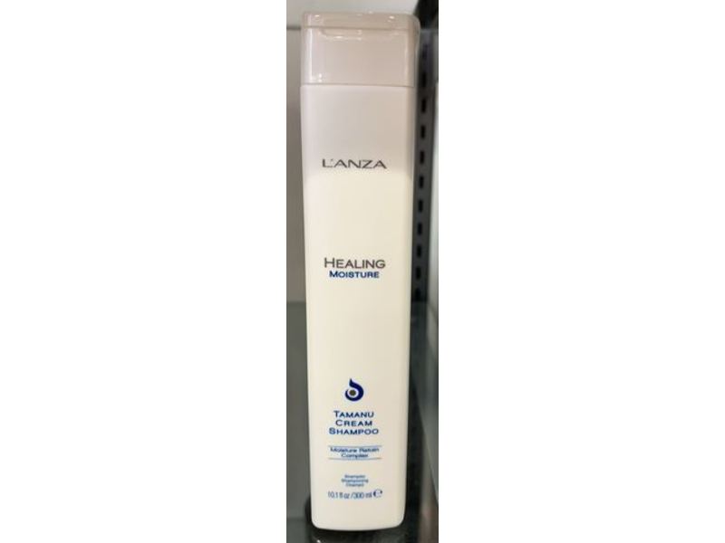Lanza Healing Moisture Tamanu Cream Shampoo, 10.1 fl oz/300 mL