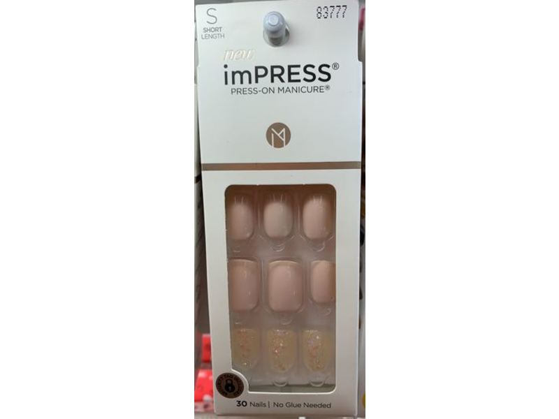 Impress Press-on Manicure, Dorothy, Short Length, 30 Count