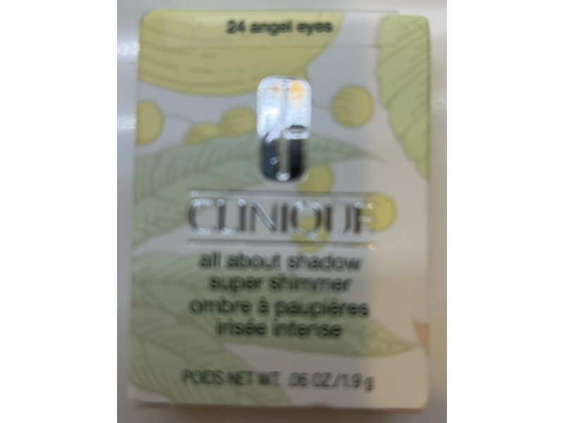 Clinique All About Shadow Super Shimmer, 24 Angel Eyes, 0.6 oz/1.9 g