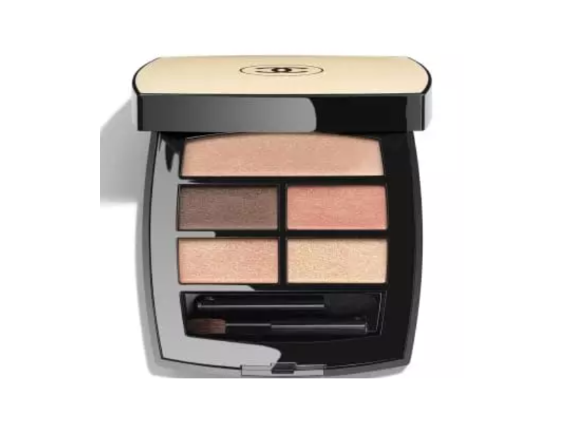 Chanel The Beiges Healthy Glow Natural Eyeshadow Palette, Warm, 0.16 oz/4.5 g