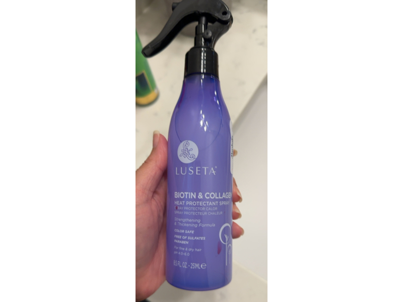 Luseta Heat Protectant Spray, Biotin & Collagen, 8.5 fl oz/251 mL