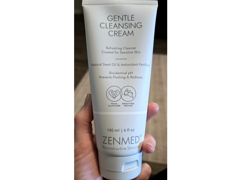 Zenmed Gentle Cleansing Cream, 6 fl oz/180 mL