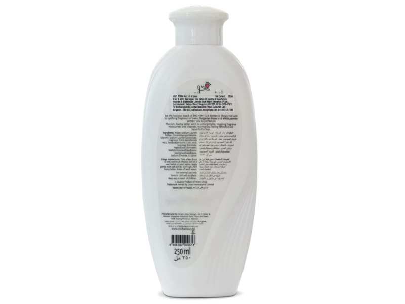 Enchanteur Perfumed Shower Gel, Romantic, 250 g