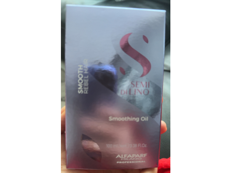 Alfaparf Milano Semi Di Lino Smoothing Hair Oil, 3.38 fl oz/100 mL