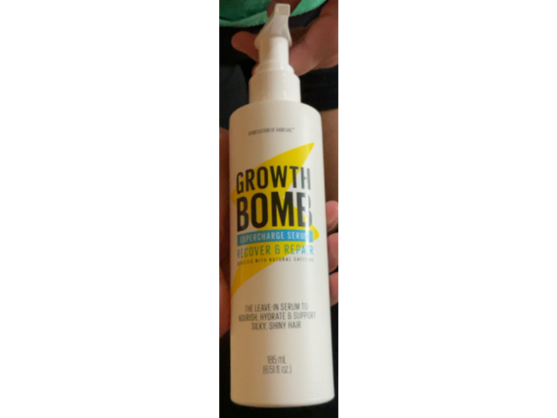Growth Bomb Recover & Repair Supercharge Serum, 6.51 fl oz/185 mL