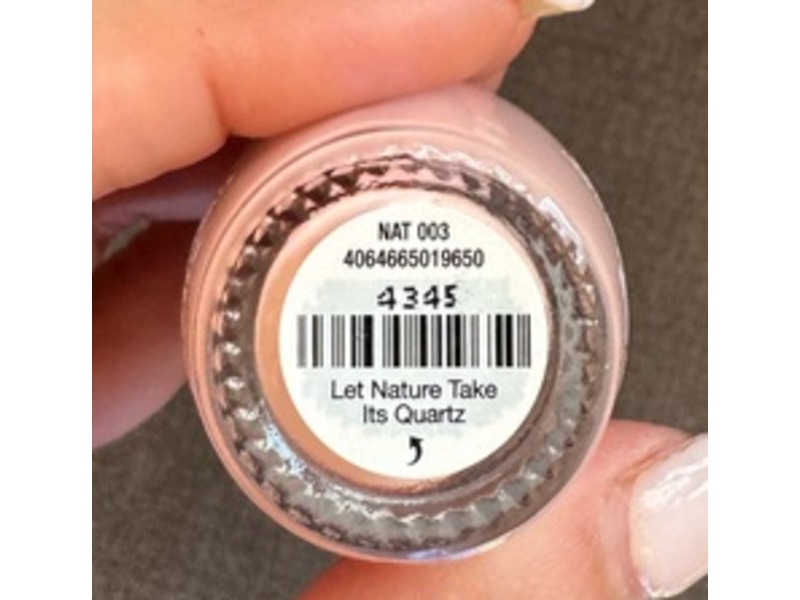 O.P.I Nature Strong Nail Lacquer, Let Nature Take Its Quartz, 0.5 fl oz/15 mL