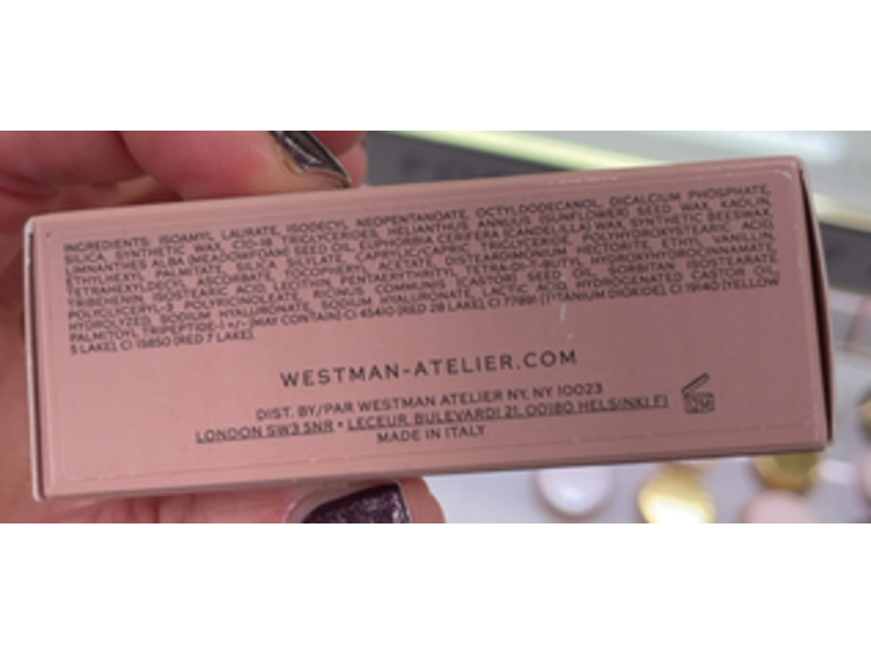 Westman Atelier Lip Suede Matte Lipstick, Ma Biche, 0.13 oz/3.8 g