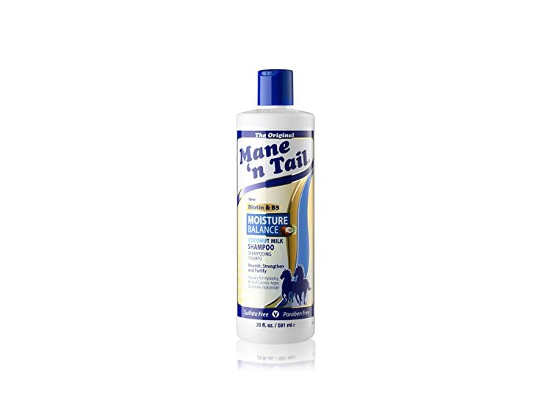 Mane 'n Tail Moisture Balance Shampoo, Coconut Milk, 20 fl oz/591 mL