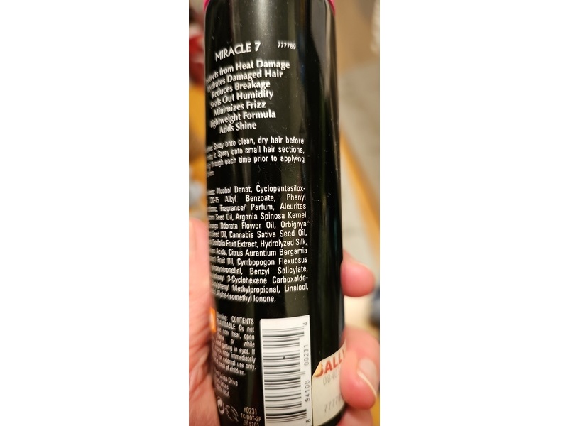 Miracle 7 Thermal Protection Spray, 5 fl oz/150 mL