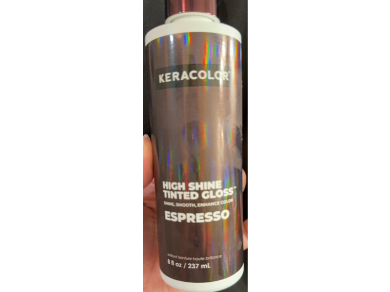 Keracolor High Shine Tinted Hair Gloss, Espresso, 8 fl oz/237 mL