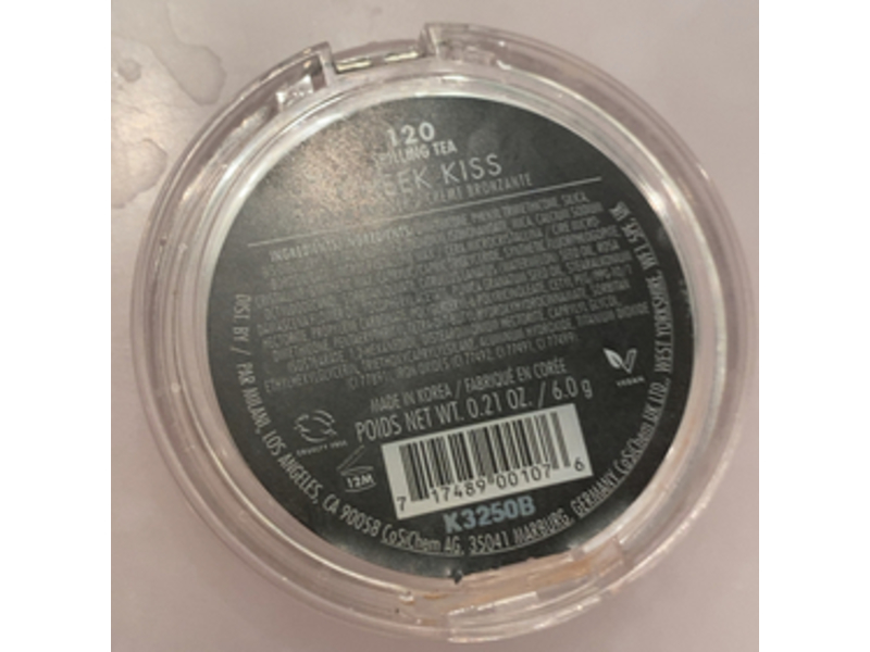 Milani Cheek Kiss Cream Bronzer, 120 Spilling Tea, 0.21 oz/6.0 g