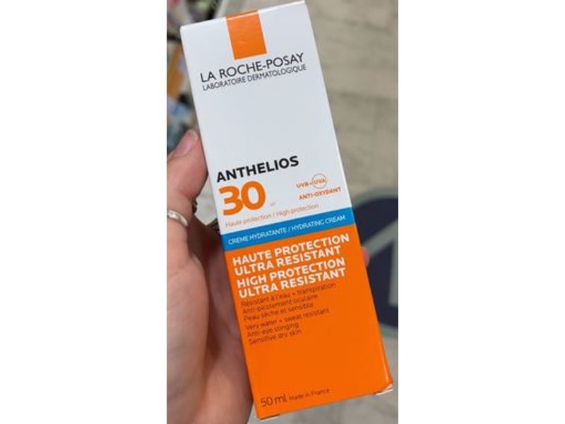 La Roche-Posay Anthelios Hydrating Cream, Spf 30, 50 ml