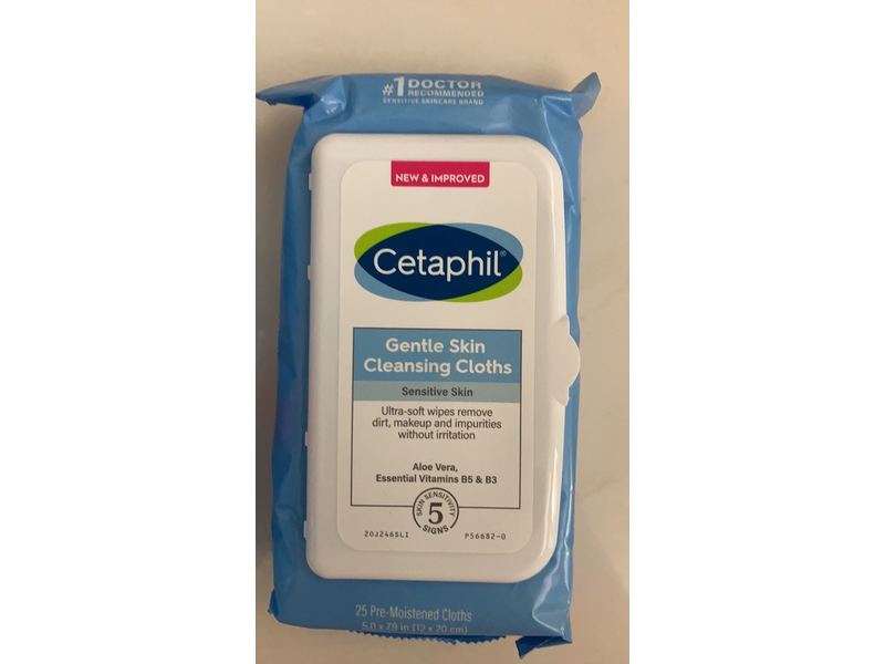 Cetaphil Gentle Skin Cleansing Cloths,25 Count
