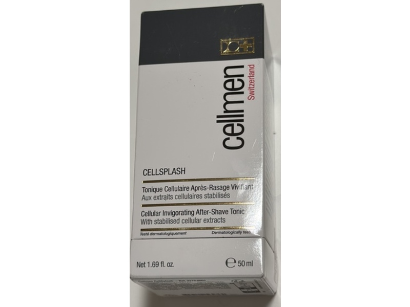 Cellmen CellSplash Cellular Invigorating After-Shave Tonic, 1.69 fl oz/50 mL